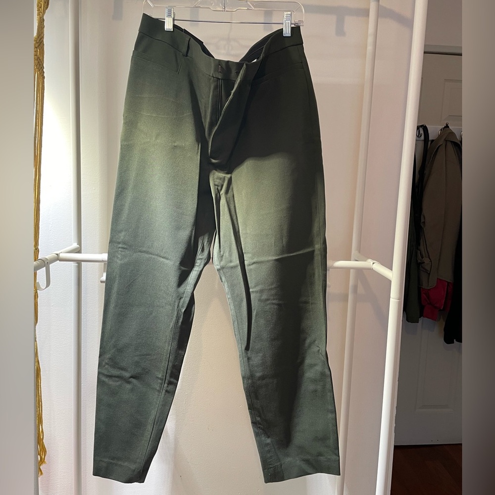 Banana Republic High Rise Sloan green